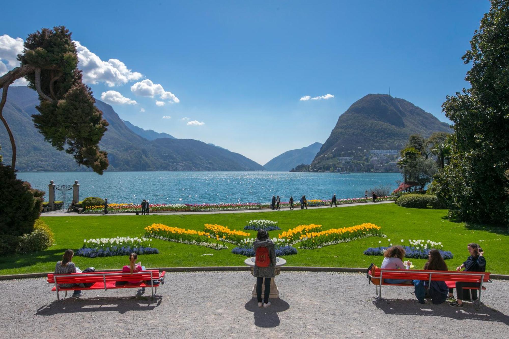 Ferienhaus In Lugano - Happy Rentals Bagian luar foto